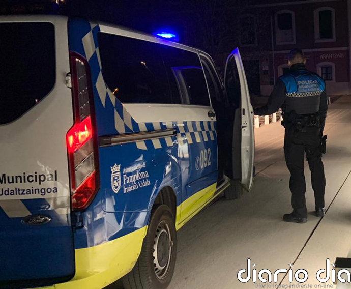 Trasladado al hospital un hombre de 81 años atropellado por un coche en Tudela