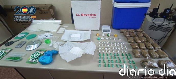 Tres detenidos tras desmantelar la Policía un laboratorio de cocaína en un trastero del polígono de Toledo
