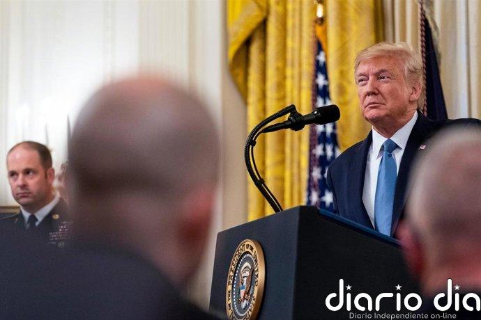 Trump anuncia la suspensión de los ataques contra Irán "previstos para mañana" a petición de sus aliados árabes