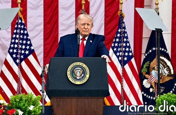Trump arremete contra los medios y dice que incluso si Irán firmase la rendición hablarían de su "victoria"
