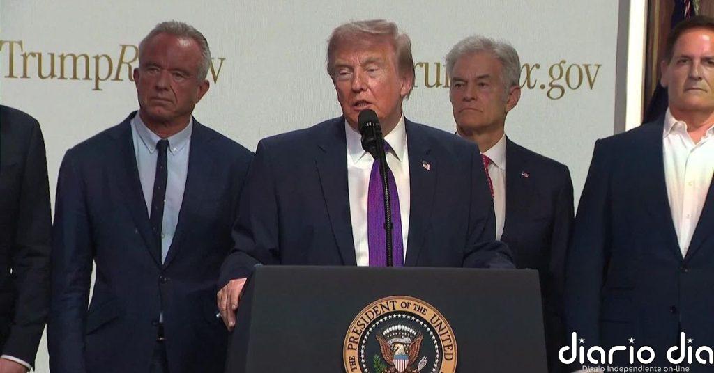 Trump asegura haber suspendido un ataque a Irán porque avanzan las negociaciones