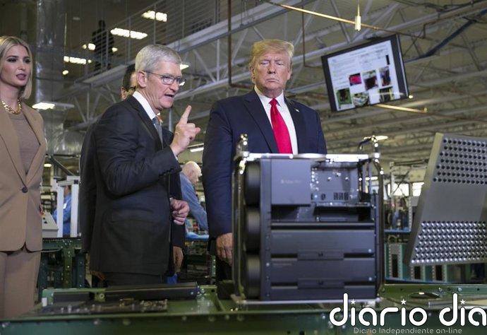 Trump viaja a China escoltado por Elon Musk, Tim Cook y otros 14 altos ejecutivos, pero sin el CEO de Nvidia