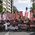 UGT y CCOO claman este 1 de Mayo en Logroño por 'No a la guerra', por más derechos y por una democracia "en riesgo"
