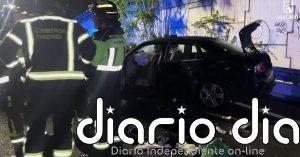 Un conductor que huía de la Policía en dirección contraria por la M-40 choca contra una furgoneta