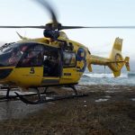Un helicóptero de Gardacostas halló el pesquero francés hundido en El Franco (Asturias), donde buscan a un tripulante