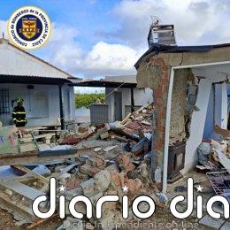 Un herido con diversas lesiones y quemaduras al derrumbarse una vivienda por una explosión de gas en Chiclana (Cádiz)