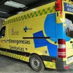 Un herido tras una colisión entre una moto y un turismo en Burgos