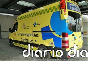 Un herido tras una colisión entre una moto y un turismo en Burgos