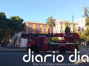 Un incendio quema un descampado cerca del Hospital Son Espases