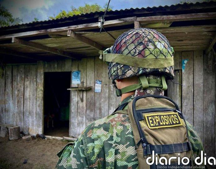 Un militar muerto y siete heridos en Colombia en un ataque con dron de la guerrilla
