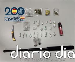 Una detenida e intervenidas armas y drogas en varios locales de ocio nocturno de León capital