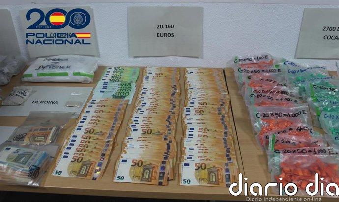 Una discusión en una vivienda en Patiño (Murcia) destapa un punto de drogas con cinco detenidos