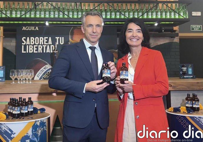 Una edición especial de la cerveza El Águila (Heineken) celebra el 175 aniversario del Canal de Isabel II