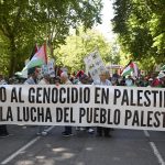 Una manifestación en Madrid pide el "boicot" a Israel en el 78 aniversario de la Nakba
