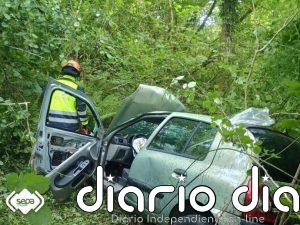 Una mujer de 46 años herida tras sufrir un accidente en Piloña