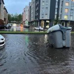 Una tormenta causa inundaciones en varias zonas de Santander