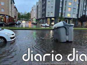 Una tormenta causa inundaciones en varias zonas de Santander