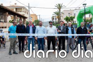 Unas 200 personas participan en una prueba ciclista del programa 'Creixem en l'esport' en la Colònia de Sant Jordi