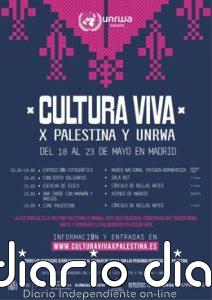 UNRWA España impulsa en Madrid el ciclo solidario 'Cultura Viva X Palestina' con música, cine y exposiciones