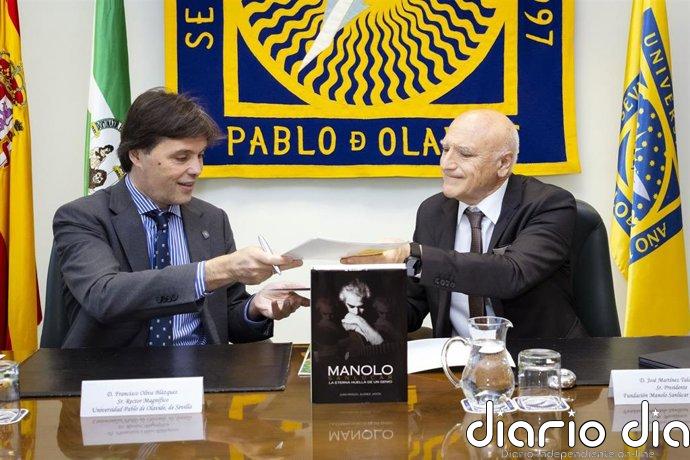 UPO y la Fundación Manolo Sanlúcar sellan en Sevilla una alianza para impulsar la formación e investigación del flamenco