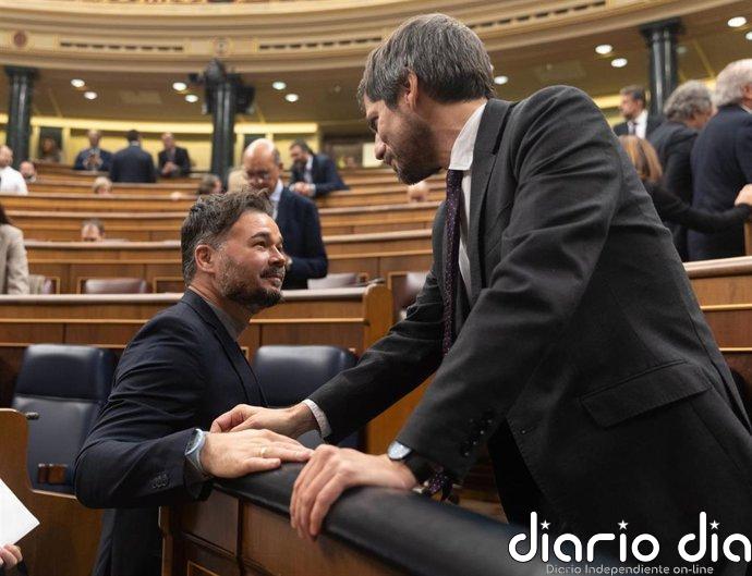 Urtasun "tiende la mano" a Rufián pero le pide concreción y definir el papel de ERC en las elecciones generales