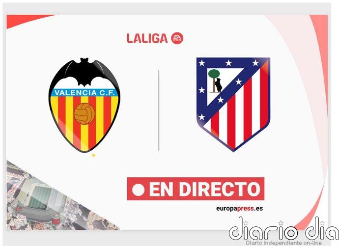 Valencia - Atlético de Madrid, en directo hoy: sigue el partido de LaLiga EA Sports minuto a minuto