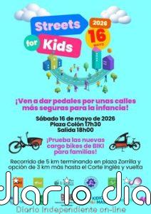 Valladolid acoge este sábado un 'cicletada' para niños que recorrerá cinco kilómetros por el centro de la ciudad