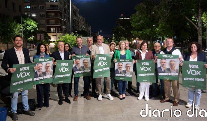 Vox asegura que van a "defender a los granadinos y a devolver a Granada al lugar que le corresponde"