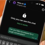WhatsApp presenta el chat de incógnito para tener conversaciones privadas con Meta AI