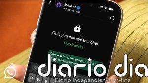 WhatsApp presenta el chat de incógnito para tener conversaciones privadas con Meta AI