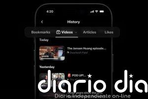 X agrega una nueva pestaña de 'Historial' que guarda publicaciones, vídeos y artículos para volver a visualizarlos