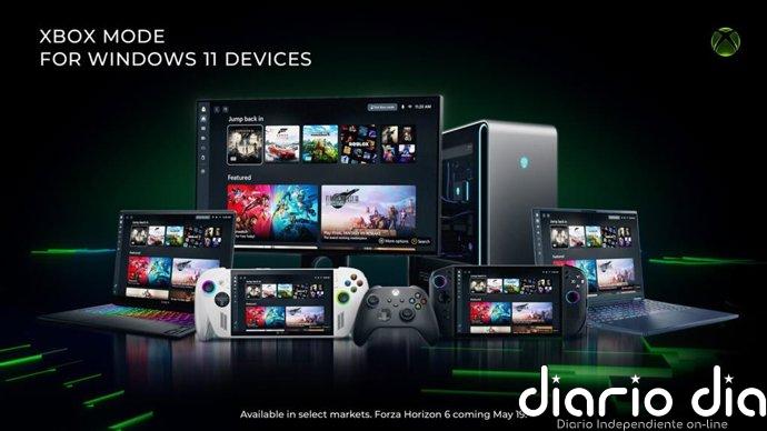 Ya disponible el Modo Xbox para PC con Windows 11
