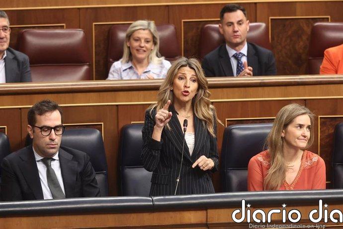 Yolanda Díaz, el mismo día que la UCO registra la sede del PSOE: "No me gusta nada lo que estoy viendo"