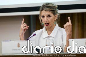 Yolanda Díaz exige más impuestos para los "tecnoligarcas" como Elon Musk: "Que bajen de la nube y pasen por Hacienda"