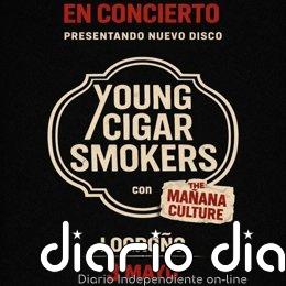 Young Cigar Smokers presentan en directo su álbum debut "Everest" este domingo en la Sala Fundición