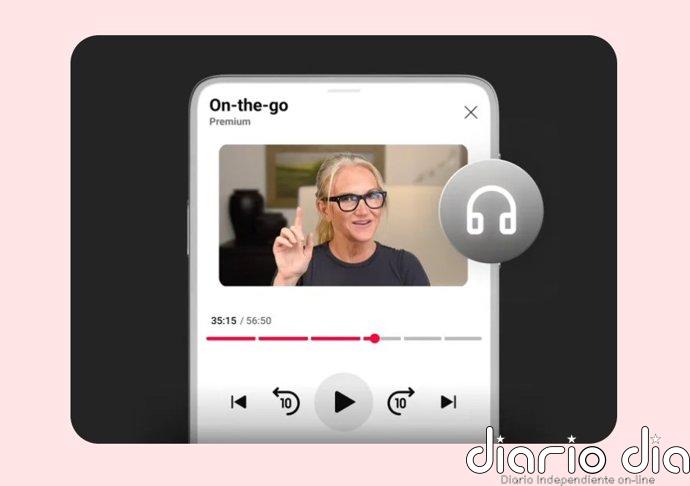 YouTube Premium actualiza su experiencia de pódcast con un modo 'En movimiento', velocidad inteligente y Ask Music