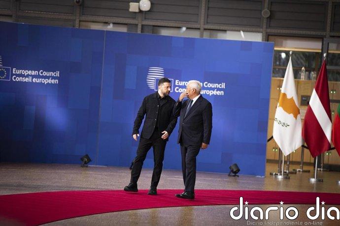Zelenski pide a Costa que la UE participe en las negociaciones de paz con "una voz fuerte"