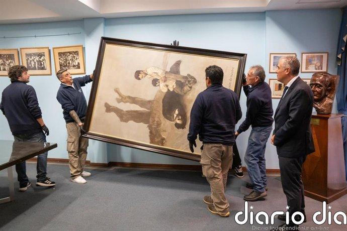 'A derradeira leición do mestre', de Castelao, vuelve a Galicia para ser expuesta en Pontevedra este verano
