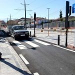 Abiertos al tráfico los viales ocupados por las obras de prolongación Sur del metro en Churriana (Granada)