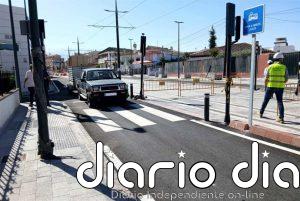 Abiertos al tráfico los viales ocupados por las obras de prolongación Sur del metro en Churriana (Granada)