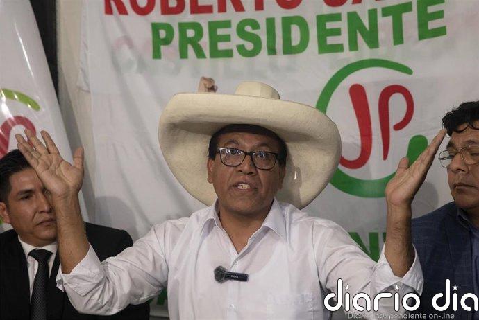 Abren juicio al candidato presidencial peruano Roberto Sánchez en vísperas de la segunda vuelta electoral