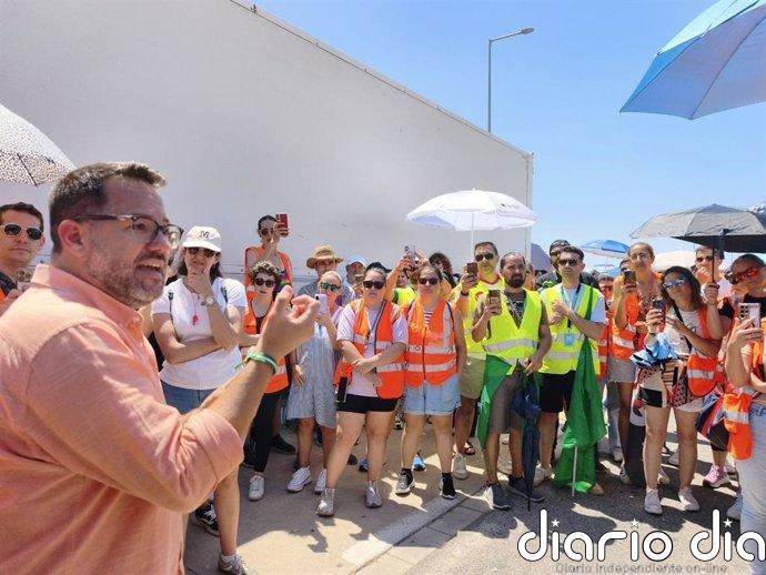 Adelante pide a las administraciones que "no vulneren" el derecho a la huelga del sector logístico en Sevilla