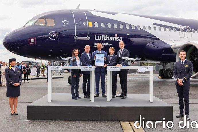 Airbus y Lufthansa celebran 50 años de asociación y acuerdan futuras cooperaciones