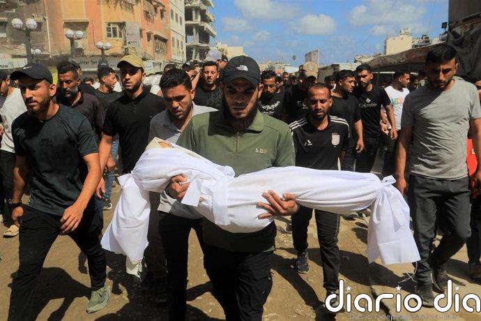 Al menos cuatro muertos en ataques israelíes en la Franja de Gaza durante este domingo