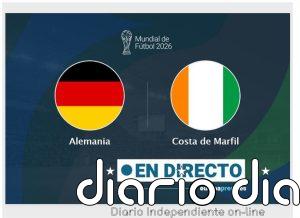 Alemania - Costa de Marfil, en directo hoy: estadísticas previas y alineaciones probables