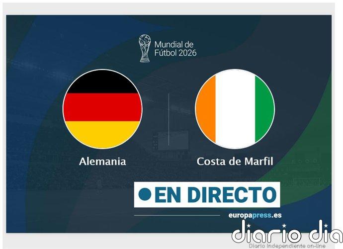Alemania - Costa de Marfil, en directo hoy: estadísticas previas y alineaciones probables