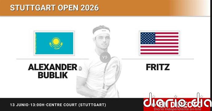 Alexander Bublik - Taylor Fritz, en directo hoy: sigue el partido de Stuttgart Open