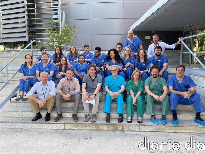 Alumnado del máster en Neurocirugía funcional de UNIA participa en dos talleres sobre cirugía del dolor y de epilepsia