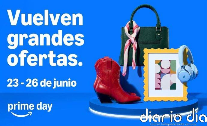 Amazon lanza un nuevo 'Prime Day' del 23 al 26 de junio, con ofertas en todas las categorías