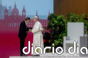 Antonio Banderas, de nuevo frente al Papa para hablar de su fe